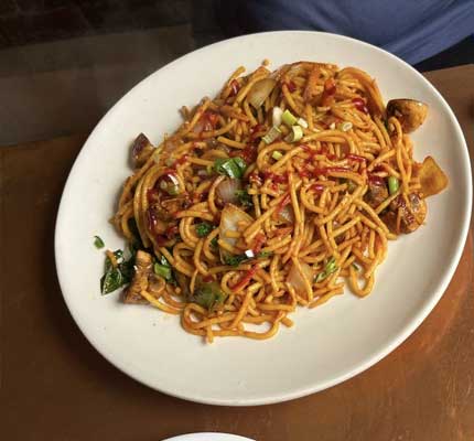 Mushroom Noodles