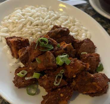Sweet Potato Chhoila (Vegan)